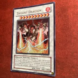 Yu-Gi-Oh! Trident Dragion Ultra Rare RGBT-EN043 Raging Battle Unlimited - Image 2