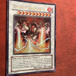 Yu-Gi-Oh! Trident Dragion Ultra Rare RGBT-EN043 Raging Battle Unlimited - Image 3