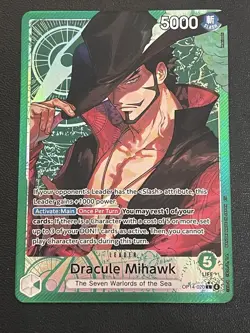 One Piece TCG • Dracule Mihawk OP14-020 • Alternate Artwork • ENG/NM - Image 1