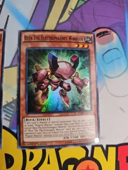 2x Beta the Electromagnet Warrior SDMY-EN002 Structure Deck: Yugi Muto 1st Ed LP - Image 3