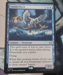MTG Sunderflock, Lorwyn Eclipsed Non Foil Regular ECL NM - Image 1