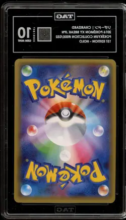 Pokemon Charizard Pokekyun Coll. 1st Edition Japanese Holo #005 TAG 10 Gem Mint - Image 2