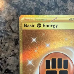 Pokemon Scarlet & Violet Basic Fighting Energy Gold Holo Hyper Rare Card 258/198 - Image 4
