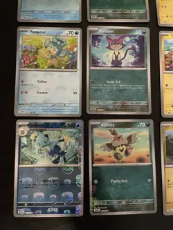 13 Pokemon TCG S&V Black Bolt And White Flare Masterball Holo Bundle English - Image 2