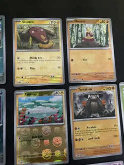 13 Pokemon TCG S&V Black Bolt And White Flare Masterball Holo Bundle English - Image 5