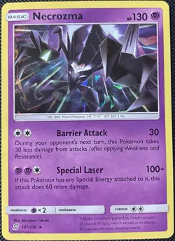 Necrozma - (Cracked Ice Holo) 101/236 Deck Exclusives - Pokemon Card - Image 1