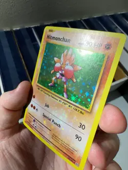 Hitmonchan 62/108 Holo BLEED Misprint Error XY Evolutions Pokemon Card - Image 4
