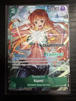 Nami (CS 25-26 Finalist Card Set 1) OP10-033 One Piece Promotion Cards Foil - Image 1