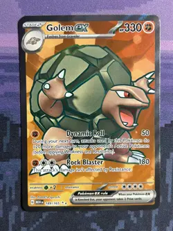 Golem ex 189/165 Pokemon 151 Ultra Rare Card Near Mint NM 1 - Image 1