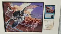 Magic the Gathering Rethink MTG ART PRINT 10/500 - with Signed Artist Proof card - Image 2