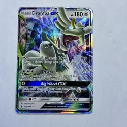 Drampa GX 115/145 Sm-Guardians Rising Ultra Rare Holo Pokemon Card NM - Image 3