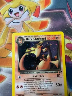 Dark Charizard - 4/82 - Pokemon Team Rocket Unlimited Holo Rare Card WOTC NM - Image 2
