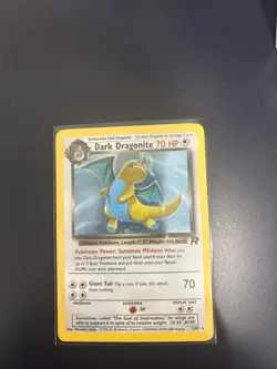 Pokemon Dark Dragonite Holo Rare TCG Card 5/82 Mint Condition - Image 2