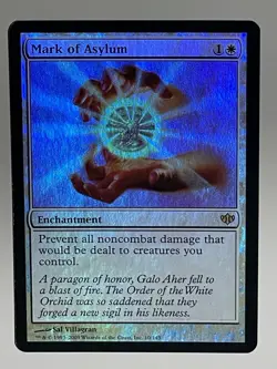 MTG Mark of Asylum Conflux 10/145 Foil Rare Magic the Gathering - LP+ see pics - Image 3