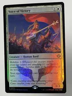 Voice of Victory - Tarkir: Dragonstorm - FOIL - MTG Magic The Gathering - Image 2