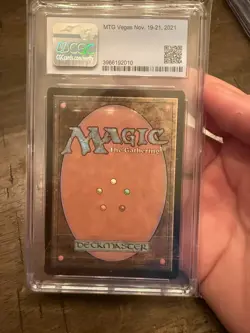 Gamble Judge Foil 2020 Mtg Graded 8.5 - Image 2