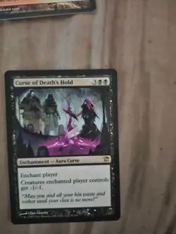 1x Curse of Death's Hold (94) Innistrad *Near Mint* MTG Magic the Gathering - Image 1