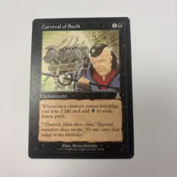 Carnival of Souls LP MTG Urza's Destiny Reserved List Enchantment Black Mana - Image 1