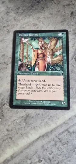 Krosan Restorer Torment Regular Creature Druid Common MTG LP - Image 1