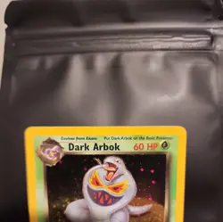 Dark Arbok 2/82 Pokemon TCG Team Rocket Unlimited Holo Rare Vintage 2000 WOTC - Image 2