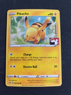 Pokemon Pikachu 065/202 Play Event Exclusive Stamped League Prom #2 - Image 1