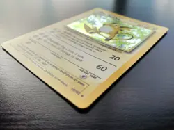 Raichu Holo Holographic Pokemon Card 1999 Base Set Rare Vintage 14/102 WOTC - Image 3