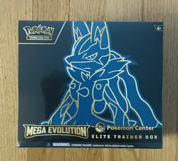 Pokemon Mega Evolution Pokemon Center Elite Trainer Box ETB Set of 2 Sealed - Image 2