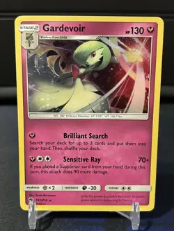 Gardevoir - 141/214 - Cosmos Holo Promo Rare Lost Thunder - Pokemon TCG - Image 1