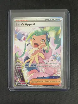 Pokemon TCG Lisia's Appeal 246/191 Sv08: Surging Sparks Holo - Image 1