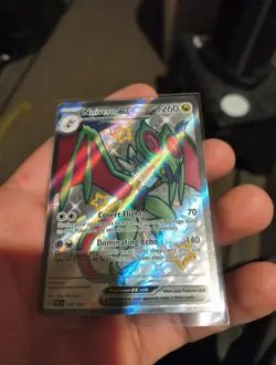 Pokemon TCG Noivern EX 220/091 S&V Paldean Fates Shiney Ultra Rare Holo - Image 2