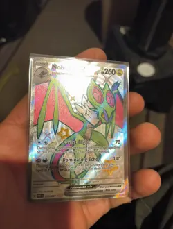 Pokemon TCG Noivern EX 220/091 S&V Paldean Fates Shiney Ultra Rare Holo - Image 3