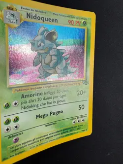 Pokemon Nidoqueen 7/64 Jungle Rara Holo Unlimited Wizards ITA Carte Vintage - Image 5