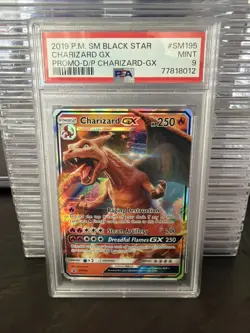 2019 Pokemon Black Star Promo CHARIZARD GX PSA 9 - Image 1