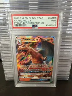 2019 Pokemon Black Star Promo CHARIZARD GX PSA 9 - Image 2