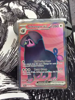 Pokemon TCG Oinkologne ex Scarlet & Violet Base Set 234/198 Holo Ultra Rare - Image 1