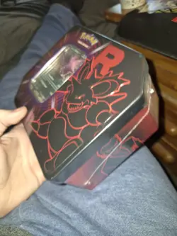 Pokemon Destined Rivals Team Rocket Tin Nidoking EX Sealed. - Image 3