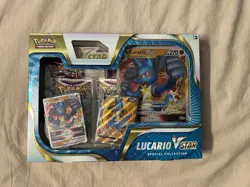Pokemon TCG Lucario VSTAR Special Collection Promo Box. New/Sealed - Image 1