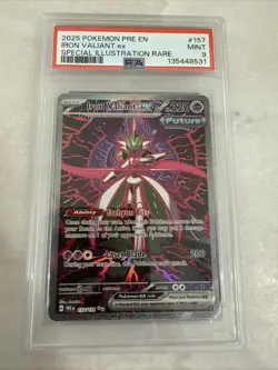 2025 Pokemon Pre En Iron Valiant Ex Special Illustration Rare - Image 1