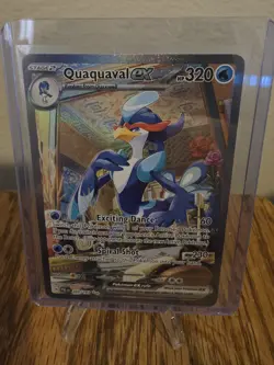 Pokemon Paldea Evolved Quaquaval EX 260/193 - Image 1