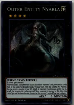 Outer Entity Nyarla Secret Rare Shadows in Valhalla SHVA-EN017 LP - Image 1