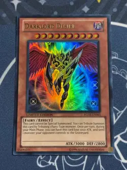 Darklord Desire - YG05-EN001 - Ultra Rare - Limited Edition (NM) - Yugioh - Image 1
