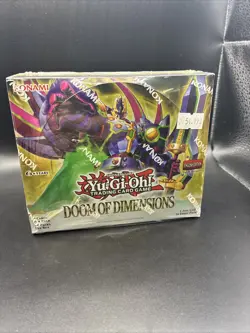 Yugioh Doom of Dimensions Booster Box New Sealed - Image 1