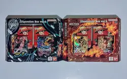 One Piece TCG Illustration Box Vol 5 & Vol 6 English 2 x Box LOT OP-13 PRB-02 - Image 1