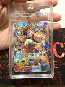 GEM MINT 10 Edward.Newgate (SP) ONE PIECE ST15-002 Royal Blood Foil! - Image 1