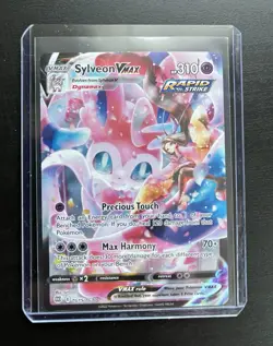 Sylveon VMAX TG15/TG30 SWSH182 Brilliant Stars Trainer Gallery Holo Pokemon - Image 1