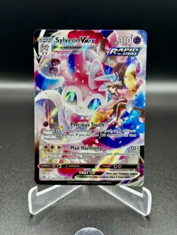 Pokemon Sylveon VMAX TG15/TG30 Swsh09: Brilliant Stars Trainer Gallery Holo - Image 1