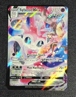 Sylveon VMAX TG15/TG30 Ultra Rare Pokemon SWSH09 Brilliant Stars Trainer Gallery - Image 1