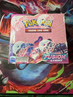 Fusion Strike Factory Sealed Booster Box sword and shield Pokemon TCG - Image 1