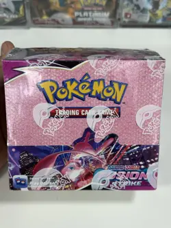 Fusion Strike Factory Sealed Booster Box sword and shield Pokemon TCG - Image 1