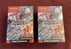 Pokemon TCG: Scarlet & Violet Paradox Rift Booster Bundle New Sealed Lot of 2 - Image 1